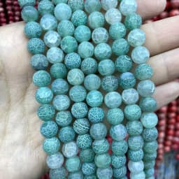 4 6 8 10 MM Natural Colorful Agates Round Loose Stone Beads For Jewelry Making Charm Diy Bracelet Necklace Earrings Material