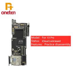 Locked iCloud ID Motherboard For iPhone 12 13 14 15 Pro Max Swap Practice Logic Board Complete Power On Screen Test mainboard