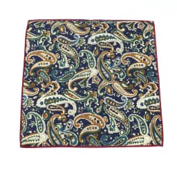 New Floral Pocket Square Gift Set Handkerchief 100% Cotton Hankie Printing Women&Men Casual Party Gift Tuxedo Bow Tie Accessory