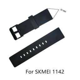 Adjustable Replacement Watch Strap Band Silicone Rubber Plastic Watchbands For SKMEI 1251 1025 1155 Sports Watches Accessories