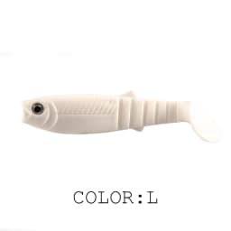 Supercontinent NEW cannibal baits 3D color bicolor smell bait 96mm/80mm/62mm Fishing Fish T Tail