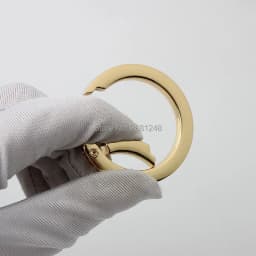 10-30pcs 4 colors square Spring ring Hardware Accessories Banding chain o ring Openable Rings Keys Charms Clasps Connection
