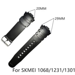 Adjustable Replacement Watch Strap Band Silicone Rubber Plastic Watchbands For SKMEI 1251 1025 1155 Sports Watches Accessories