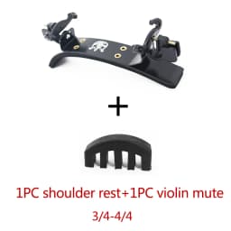 TONGLING Professional Violin Accessories Violin Shoulder Pad Adjustable1/8 1/4 1/2 3/4 4/4 Soft Violin Shoulder Rest