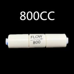 RO Water System Waste Water Flow Regulater Restrictor 1/4" OD Hose Reverse Osmosis Quick Pipe Fittiing 300CC 450CC 800CC 1500CC