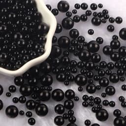 10g Random Mix 3-10mm No Hole ABS Imitation Pearl Bead For Vase Filler Makeup Brush For DIY Jewelry Making Decor F0912