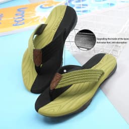 Men Flip Flops Summer Breathable Sandals Shoes For Men Non-slip Rubber Soles Slippers Fashion Outdoor Casual Shoes Big Size 47