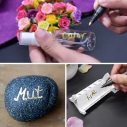 10 Colors/Set Epoxy Resin Drawing Pen DIY Paint Highlights Acrylic Metallic Permanent Marker Graffiti Point Pen