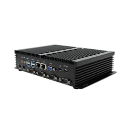 Yohirs Industrial Fanless Mini Computer Intel Core I5 3317U Celeron 1037U 2xRJ45 Lan 4xRS232 COM 8USB Rugged Micro PC Win7 XP OS