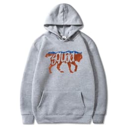 Funny Retro Wolf Squad Hoodies Sweatshirt Awesome Wolf Student High School Wild Rad Life Is Strange Tank Squad Cool Teen Hoodie