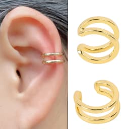 Fashion Ear Cuff Clip Earring Without Piercing Gold Silver Color Star Heart Chain Geometry Cartilage Earcuff Women Party Jewelry
