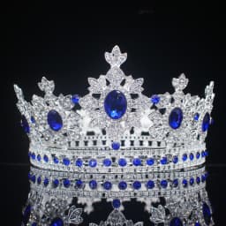 Crystal Queen Bridal Crown For Women Luxury Full Circle Wedding Tiara Pageant Prom Headpiece Wedding Bride Hair Accessories