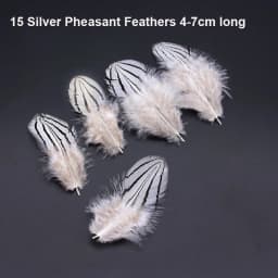 50Pcs/Lot! White Ostrich Goose Pheasant Feathers for Crafts Chicken Turkey Feather Wedding Party Accessories Decoration Plumes