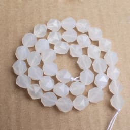 6-12mm Natural Garnet Agates Quartz Tiger Eye Howlite Opal Stone Beads Faceted Loose Beads For DIY Jewelry Making Bracelet