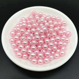 4 6 8 10mm Imitation Pearl Acrylic Beads Loose Spacer Round Bead Necklace Bracelet Pendant Earrings Jewelry Making DIY #Ro