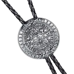 New Mexico Aztec Mayan Solar Calendar bolo Tie bolo Tie