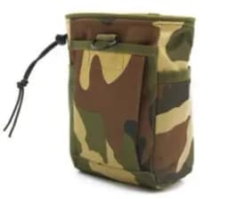 Tactical Molle Drawstring Magazine Dump Pouch Adjustable Utility Belt Fanny Hip Holster Bag Outdoor Ammo Storage Pack