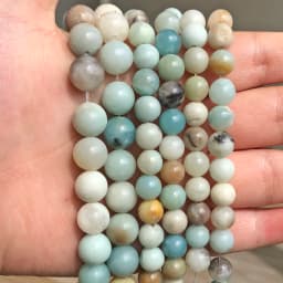 Natural Stone Beads 4-12mm Lava Rose Quartz Tiger Eye Turquoise Labradorite Round Beads for Jewelry Making Diy Bracelet 15inch