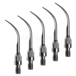 5PCS Packing 12 Types Dental Ultrasonic Piezo Scaler Scaling Endo Perio Tip Fit SIRONA scaler CE Certified