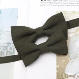 New Light Color Parent-Child Bow Tie Cotton Kids Men Casual Butterfly Cravat White Blue Pink Bowtie Wedding Dinner Accessory