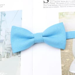 New Light Color Parent-Child Bow Tie Cotton Kids Men Casual Butterfly Cravat White Blue Pink Bowtie Wedding Dinner Accessory
