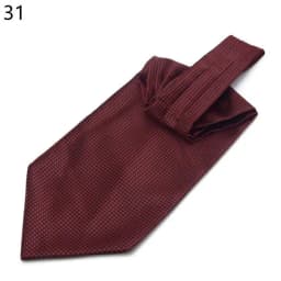 Men Vintage Polka Dot Wedding Formal Cravat Ascot Self British Style Gentleman Polyester Silk Paisley Neck Tie Suit Wedding