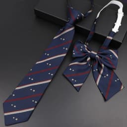 New School Formal Uniform Tie Classic Stripe Plaid British Tie For Student Children Bowtie Necktie Daily Wear Cravat Accessories