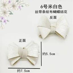 Women's single shoe Rhinestone bow cloth flower shoe surface decoration suede ladle shoes paste shoe repair accessories