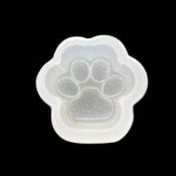 Mirror Diamond Cat Claw Epoxy Silicone Mold Crystal Cat Claw Key Chain Pendant Jewelry Casting Making Mould For Resin