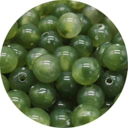 6 8 10 mm Imitation Stone Round Acrylic Beads Clouds Effect Garment Accessory