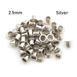 200Pcs Mini Eyelet Buttons for DIY Doll Belt Buckles Metal Buckle Snap Button Bag Shoes Clothes Sewing Accessories 1.5/2.5mm