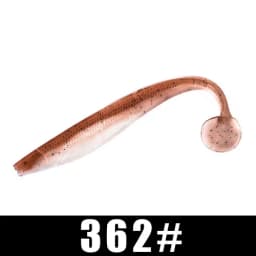 9/12/16cm Soft Fishing Lure Wobblers Artificial Silicone Bait T-Tail Worm Jig Easy Shiner For Pike Bass