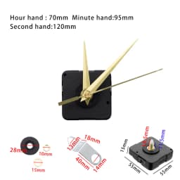 1pcs Arabic Numerals Clock Silicone Mold Handmade Crafts Clock Epoxy Resin Molds For DIY Jewelry Making Finding Tools Supplies