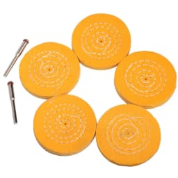 Cotton Cloth Grinding sanding Head Abrasive Buffing Wheel 3mm shank Cotton Thread Polishing mini Brush for Dremel Drill