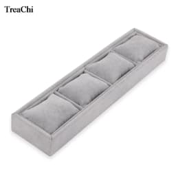 4/8/12 Grids Watch Display Stand Bracelet Holder Organizer Watches Storage Jewelry Pillow Holder Jewelry Display Tray