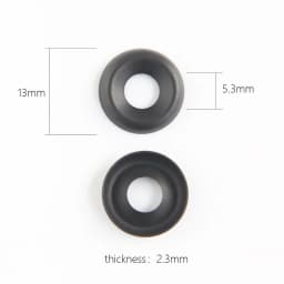 24pcs Countersunk Finishing Washer Steel Black Oxide Hand Tool Parts