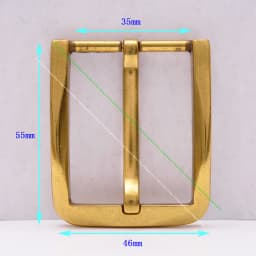 Sturdy Brass Plated Belt Pin Buckles for Men Classic Buckle Jeans Accessory DIY Leather Craft BELT Fit 35mm