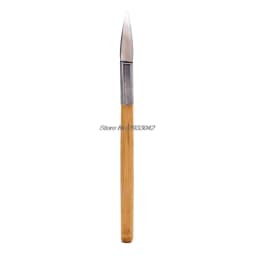 55KA Agate Burnisher Polishing Knife Edge With Bamboo Handle Jewelry Making Tools New