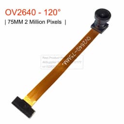 OV2640 Camera Module for ESP32-CAM 2 Million Pixels 66 120 160 Degree Next 850nm Night Vision 24PIN 0.5MM Pitch 2MP 21MM 75MM