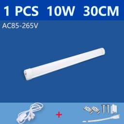 Led Bar Light Profile 10W 20W Led Strip T5 Tube Kitchen Indoor Lighting 30cm 50cm Wall Lamp Lights for Kitchen Cabinet AC85-265V