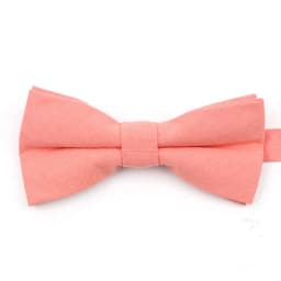 Pink Orange Sage Green Solid Color Bowtie Set For Men Women Boy Girl Classic Cute Parent-Child Daily Wear Cravat Gift Accessory