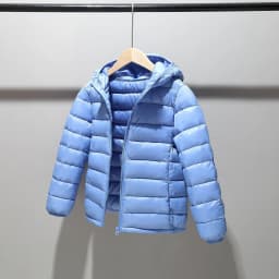 Winter Jacket For Boys Girls Down Cotton Coat Black Long Child Parka Cotton Thin And Light Jacket Kids Outwear Boys Clothes