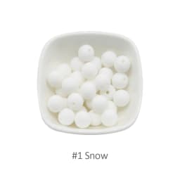 Cute-idea 50pcs Silicone Beads 12mm Food Grade Baby Loose Rounds perles Beads DIY Pacifier Chain Toys Accessories Baby Goods