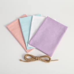 50Pcs Drawstring Cotton Burlap Bag Jute Gift Bags Multi Size Jewelry Packaging Wedding Bags Small Candy Bag Can Custom Logo