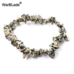Natural Gem Stone Bracelet Amethyst Irregular Stretch Chip beads Nuggets Quartz Bracelets Bangles Crystal Wristband For Women