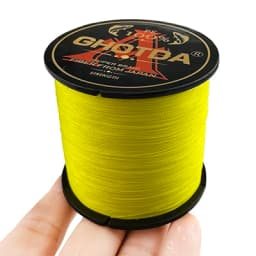 GHOTDA High Density Weaves Fishing Line 4 Strands 300M 100M Multifilament PE Braided Wire Cast Rod Sea Fishing Gear Accessories