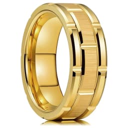 Fashion Men's Smooth Black Stainless Steel Rings Width Signet Square Infinity Finge Ring Hiphop Male Wedding Party Jewelry Gift