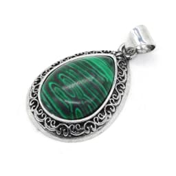 2024 New Natural Stone Abalone Shell Charms Drop Shape Lapis Lazuli Ethnic Pendant for Women Jewelry Making DIY Necklace Gift