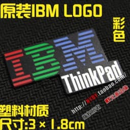 Original IBM 25th Anniversary ThinkPad Nameplate Metal Sticker Laptop T480 T470 T490