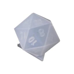 DIY Crystal Epoxy Mold Dice Fillet Shape Multi-spec Digital Game High Mirror Silicone Mould Making Accessories